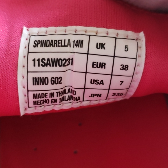 Lacoste Sport Spindarella Velcro Sneakers Sz7 - Picture 8 of 8